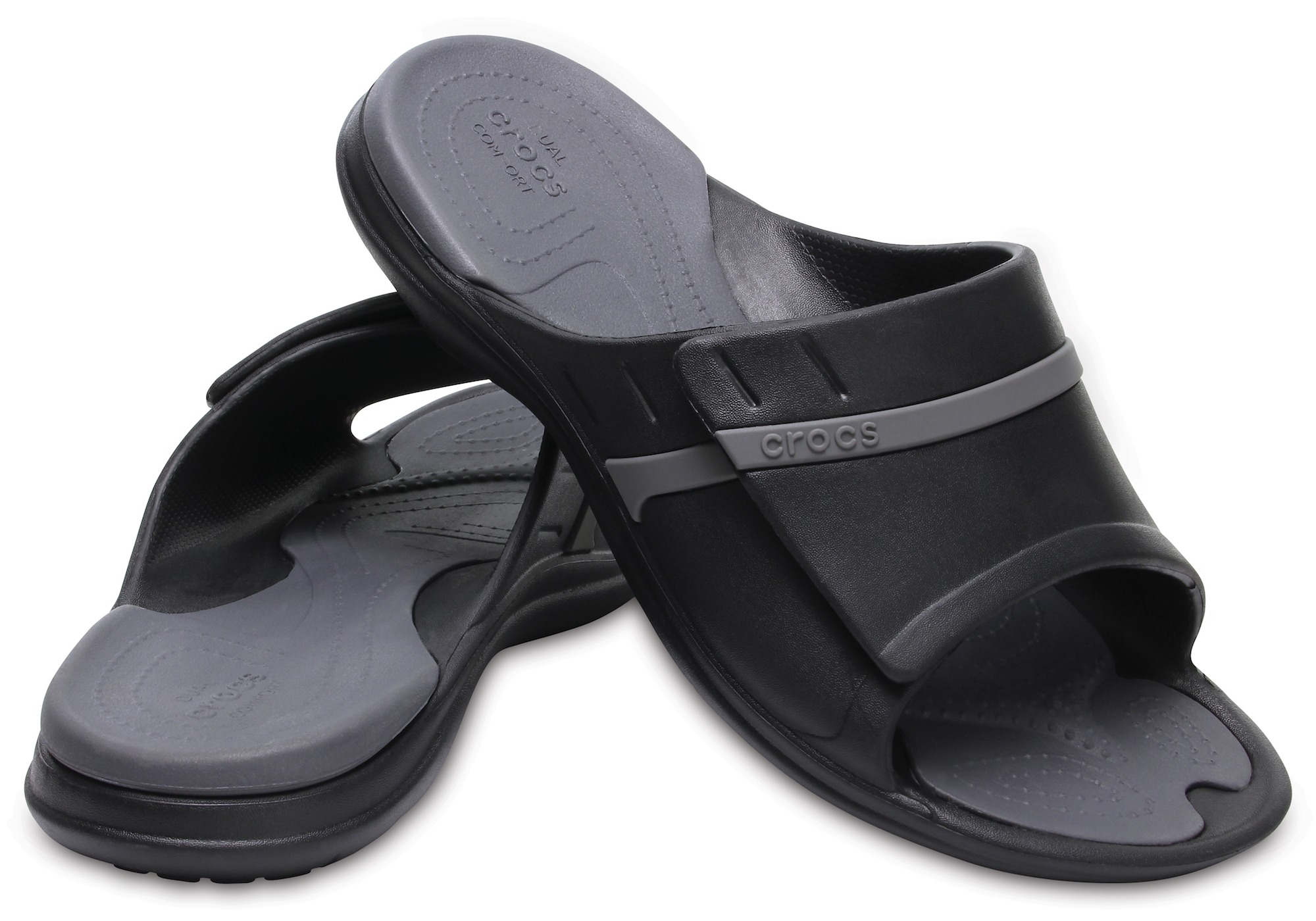 Crocs Modi Sport Slide 3738 (M5/W7)/ Black/Graphite FlipFlop